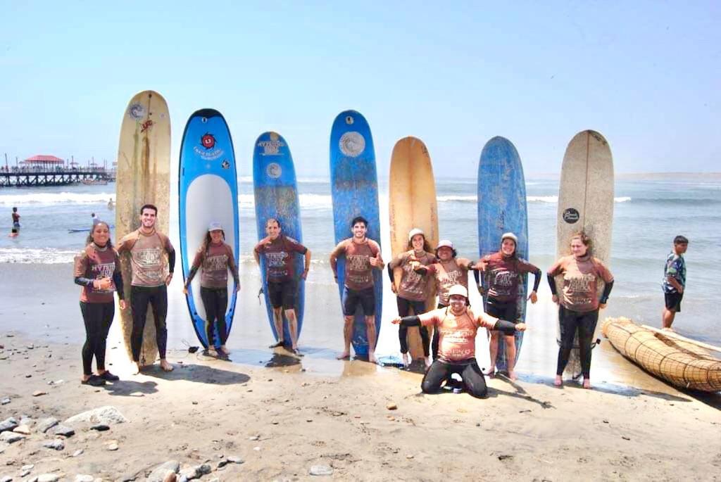 Surf Hostel My Friends Уанчако Экстерьер фото